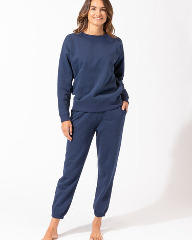 Women's Invincible Fleece Pullover Crew Womens Outerwear Sweatshirt Threads 4 Thought 