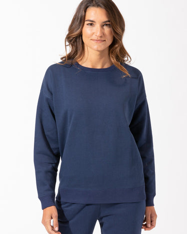 Women's Invincible Fleece Pullover Crew Womens Outerwear Sweatshirt Threads 4 Thought 