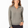 Ruka Feather Fleece 1/4 Zip Pullover Womens Tops Threads 4 Thought 