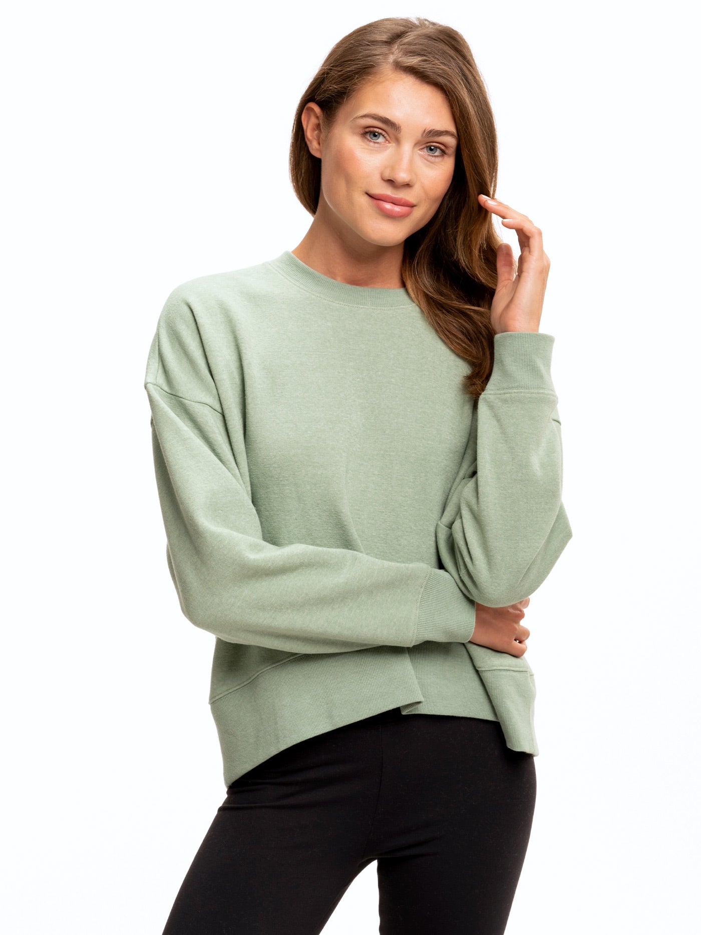 Naia Crop Pullover Womens Outerwear Sweatshirt Threads 4 Thought 
