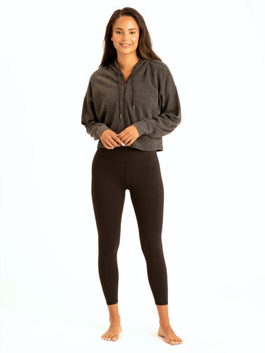 Venetia Crop Hoodie Womens Outerwear Sweatshirt Threads 4 Thought 