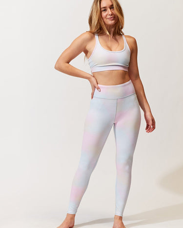 Alex Hi-Waisted Nebula Tie Dye Legging in Pink Multi – Threads 4 Thought
