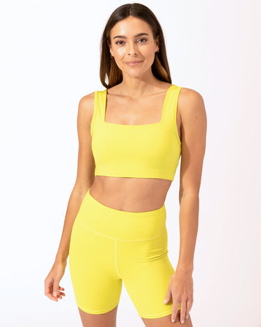 Amorette Square Neck Sports Bra – Threads 4 Thought