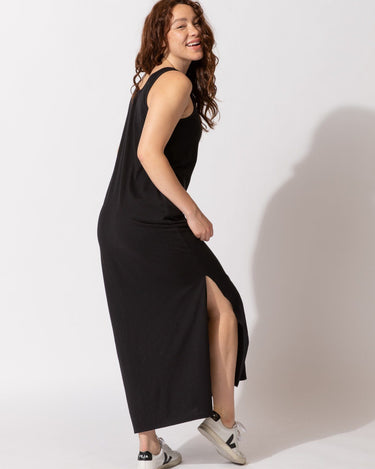 Martina Tank Dress in Black – Threads Thought - Main Image