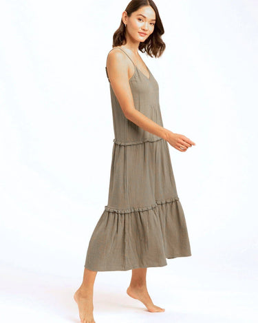 Gina Ruffle Tiered Dress Womens Dresses Threads 4 Thought 