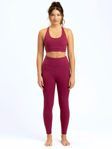 Monica Pocket High Rise 7/8 Legging 24" Womens Bottoms Leggings Threads 4 Thought 