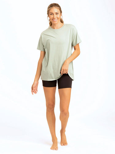 Andie Comfort Jersey Boyfriend Tee Womens Tops Short Threads 4 Thought 