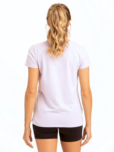 Pattie Triblend V-Neck Tee Womens Tops Short Threads 4 Thought 