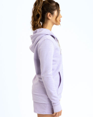 Triblend Fleece Full Zip Hoodie Womens Outerwear Sweatshirt Threads 4 Thought 